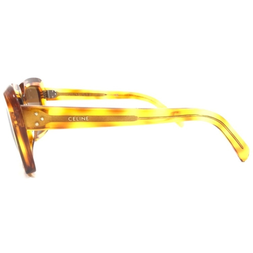 Celine CL400911 53E Sunglasses Tortoise Shell Light Brown - Picture 7 of 12